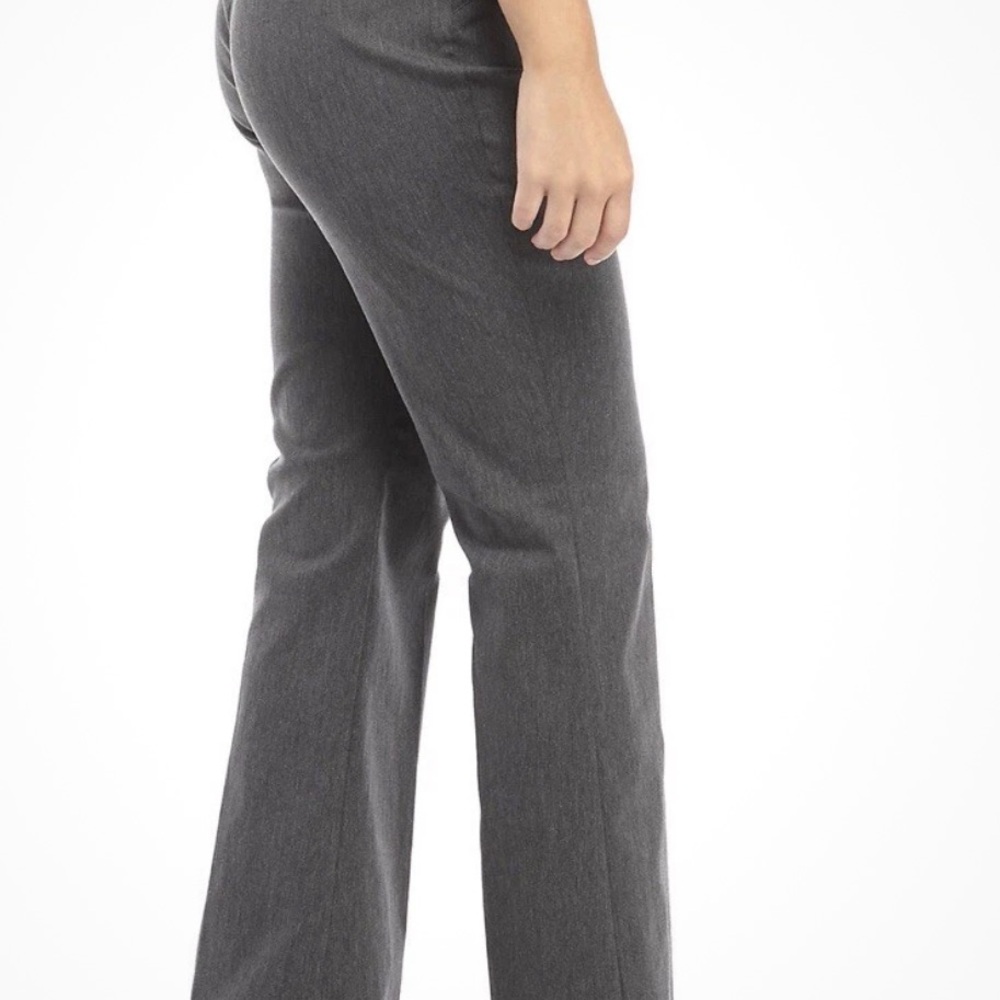 Plus Size Women Kim Rogers Tummy Control Pull On Pants Stretch Sz 24W Gray NWT - Picture 3 of 8